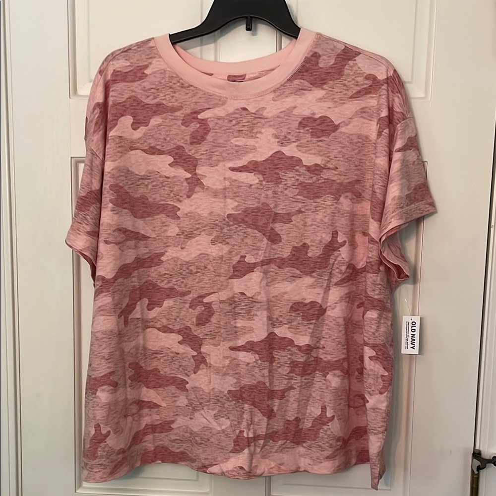 Pink Camo T-Shirt